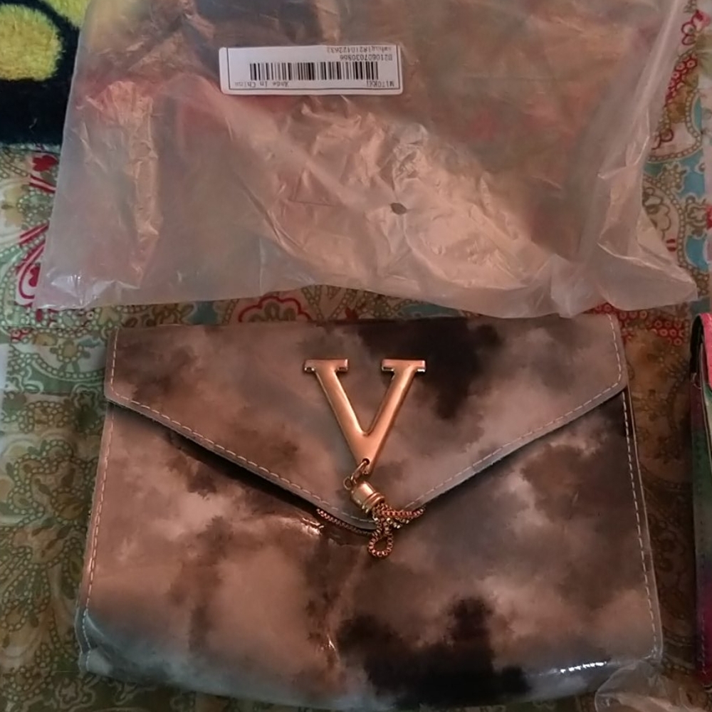 Tie dye crossbody purse